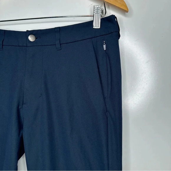 Lululemon Men’s True Navy Slim Fit Commission Pants in Warpstreme Size 30 - Picture 5 of 13